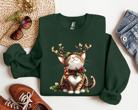 Meowy Christmas Sweater V17