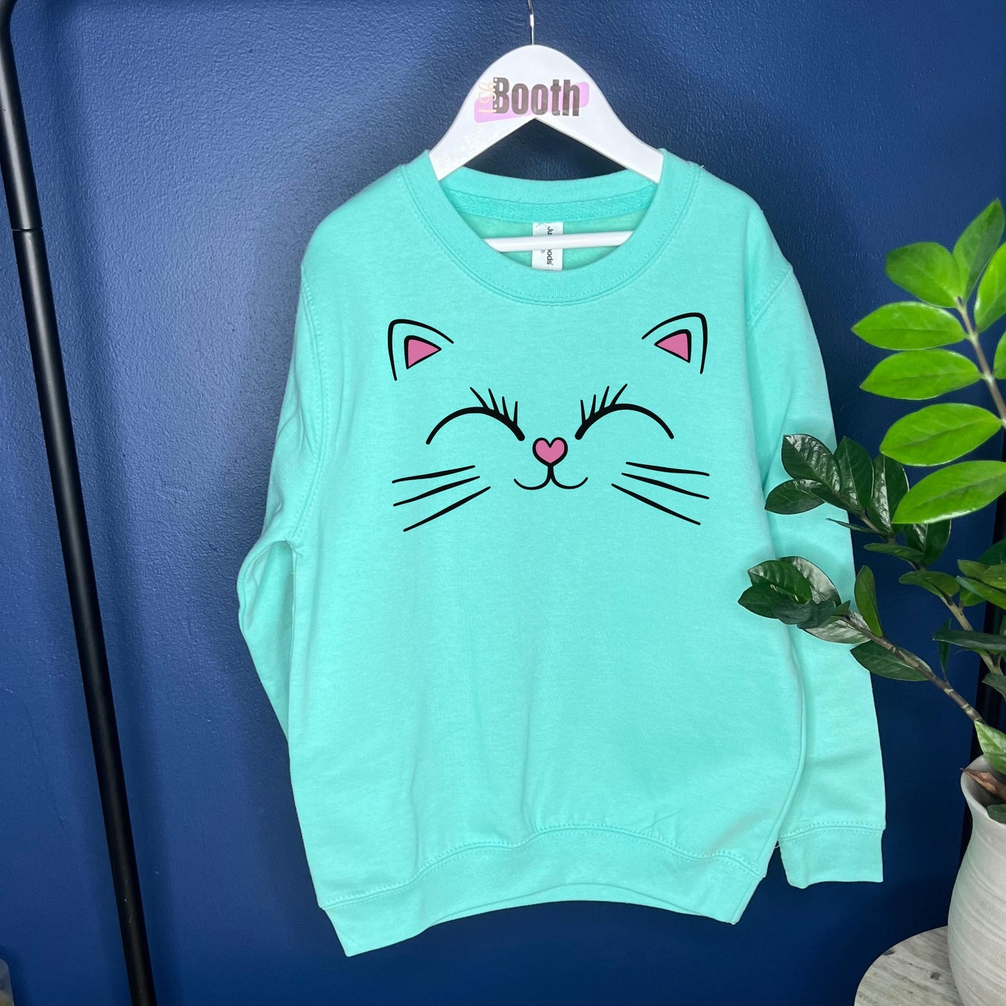 Cat Face Sweatshirt
