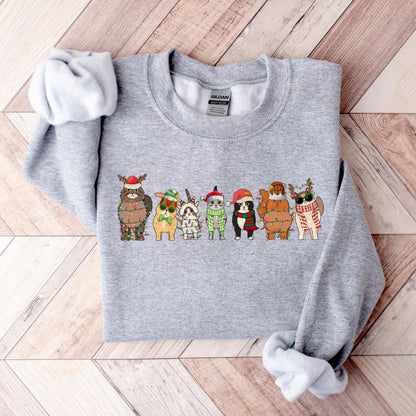 Cute Cat Christmas Sweatshirt