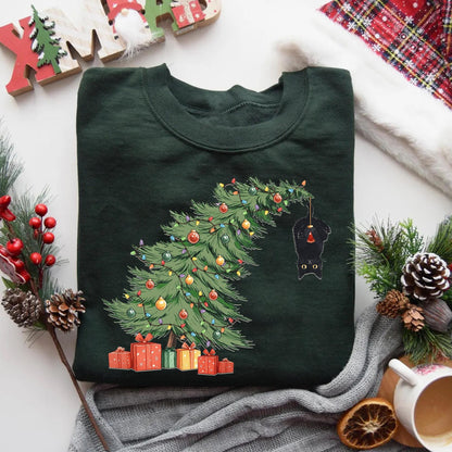 Funny Cat Christmas Sweater V