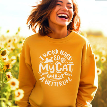 I Work Hard Sweater