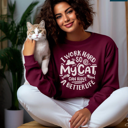 I Work Hard Sweater