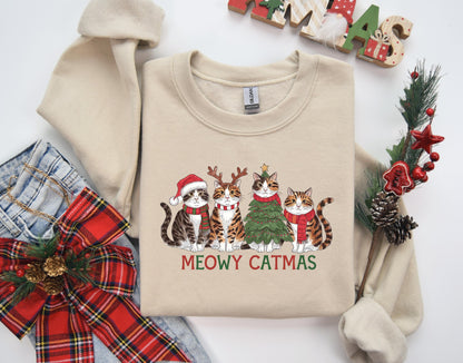 Meowy Catmas Sweater V2