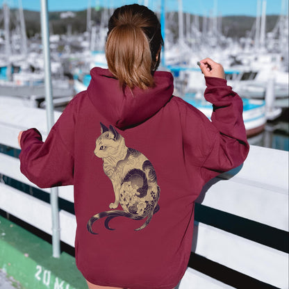 Japanese Bakeneko Hoodie