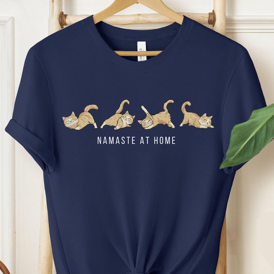 Namaste Cat Tee