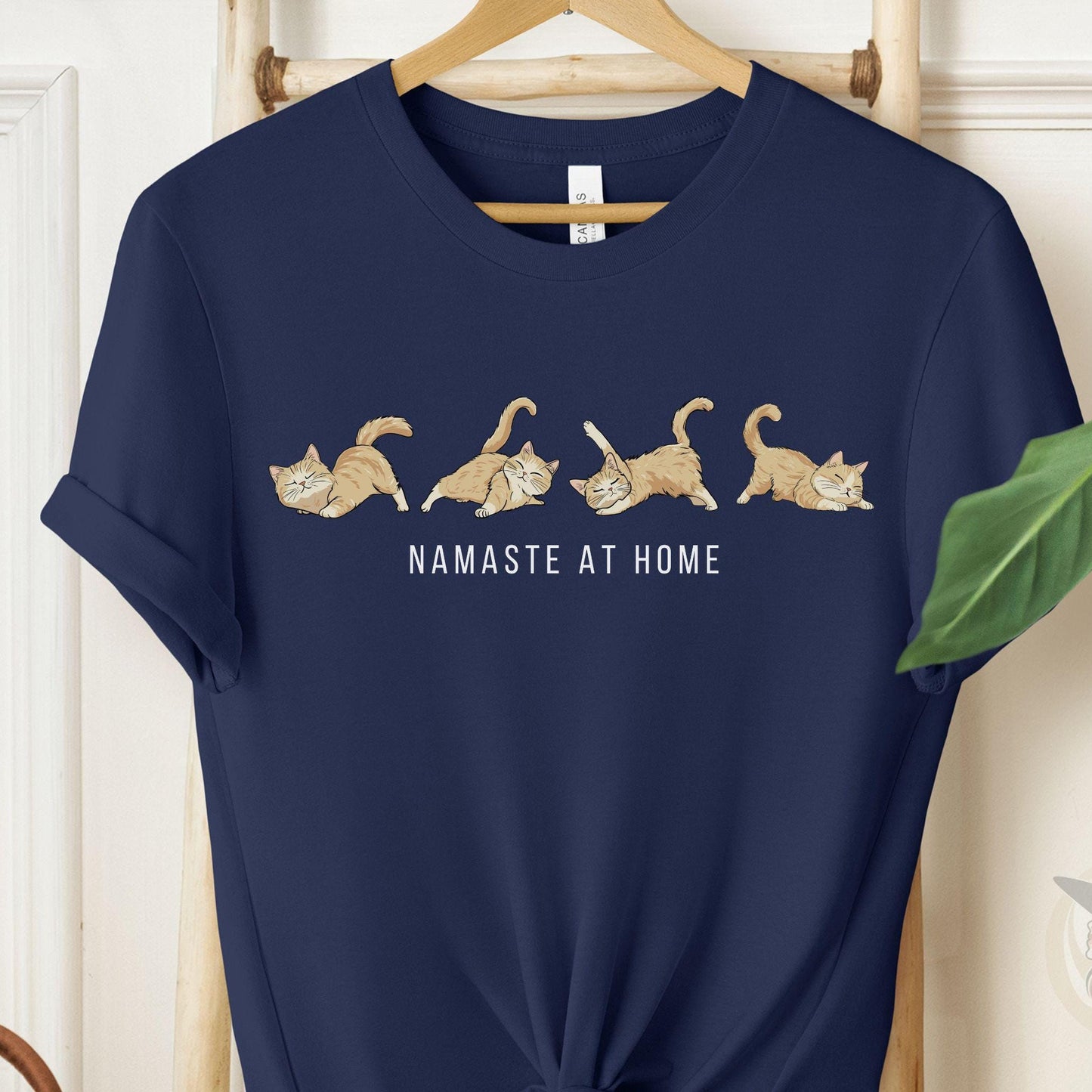 Namaste Cat Yoga Tee