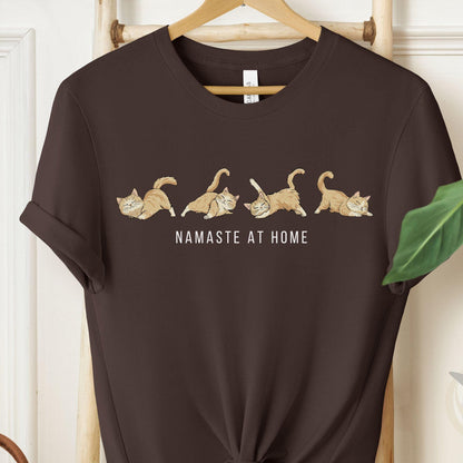 Namaste Cat Yoga Tee
