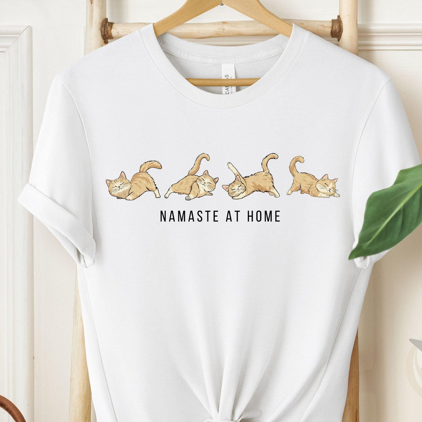Namaste Cat Yoga Tee