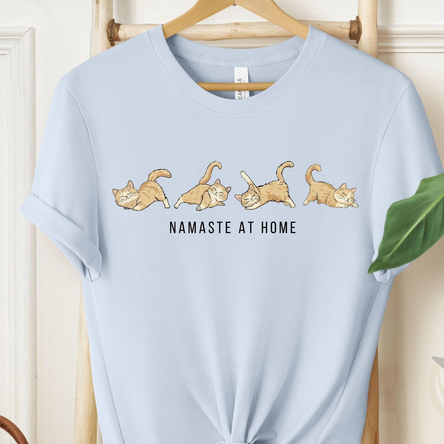 Namaste Cat Yoga Tee