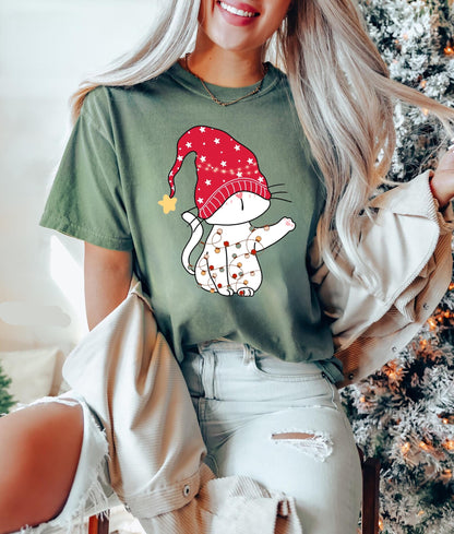 Cat Christmas Tee V4