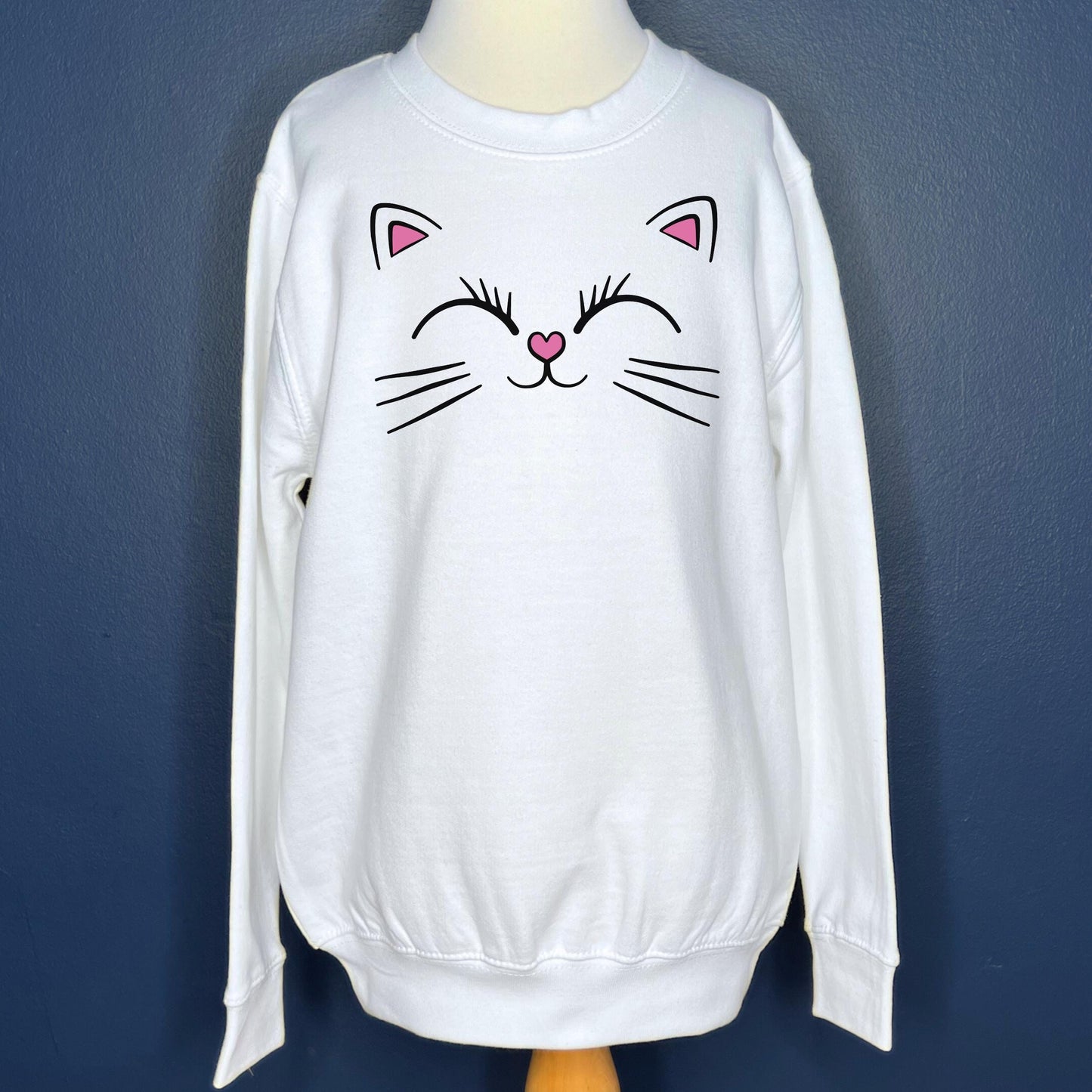 Cat Face Sweatshirt