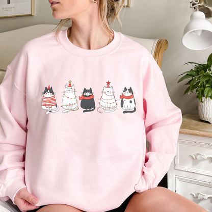 Cute Cat Christmas Sweater V2