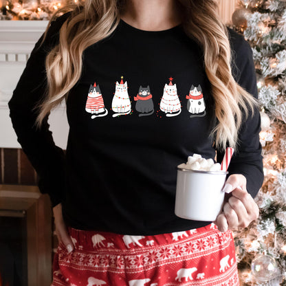 Cute Cat Christmas Sweater V2