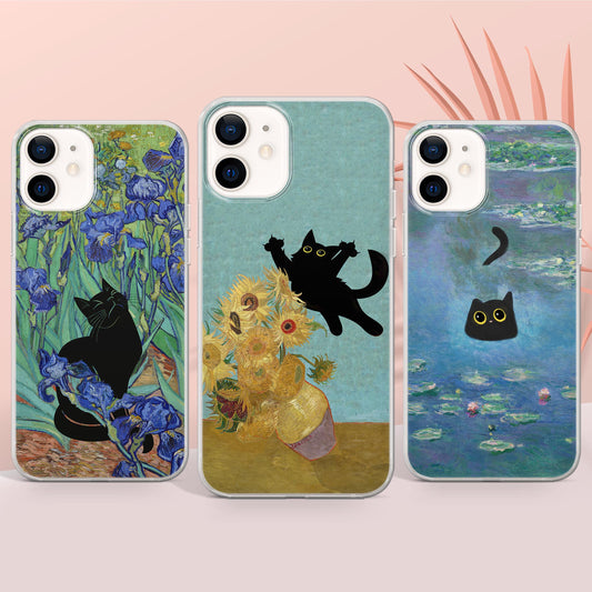 Black Cat Phone Case