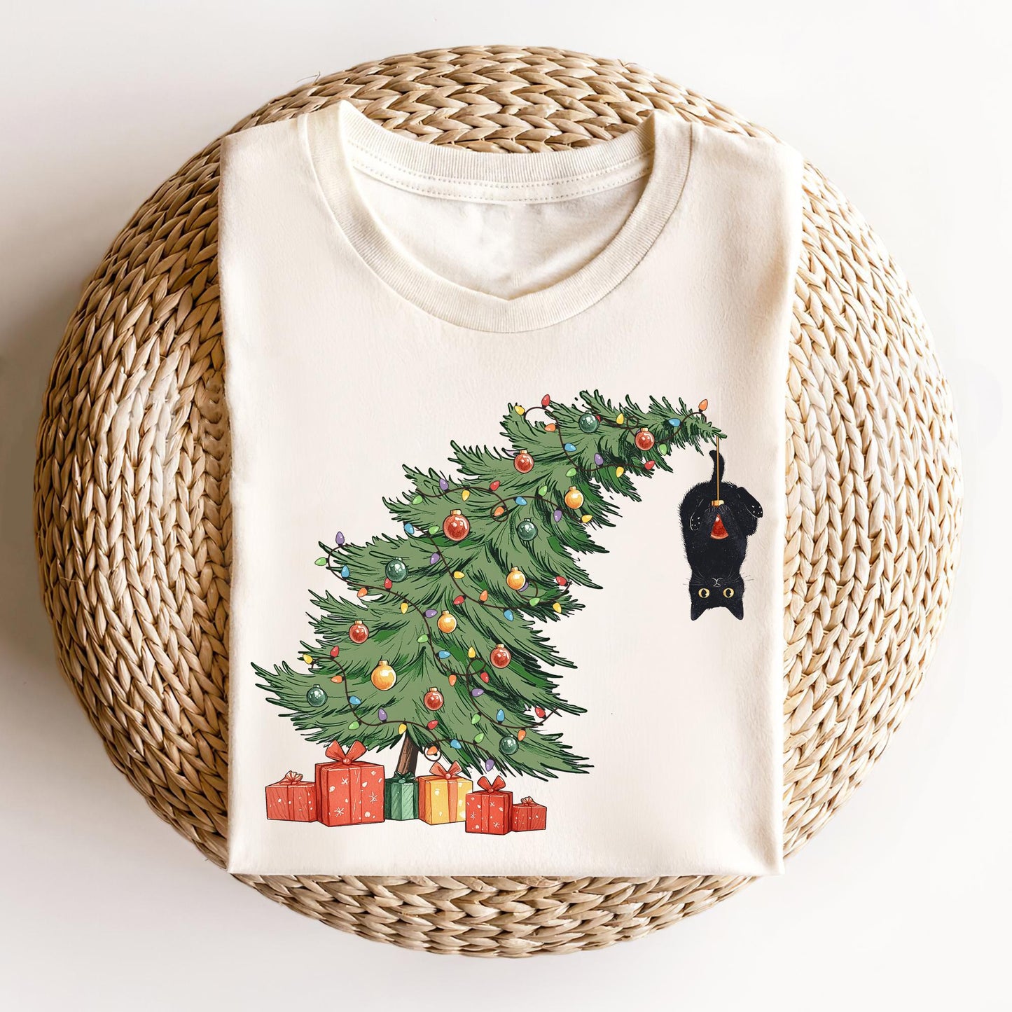 Funny Cat Christmas Sweater V
