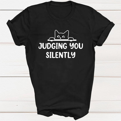 Judging You Silently Tee V5