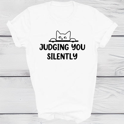 Judging You Silently Tee V5