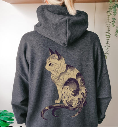 Japanese Bakeneko Hoodie