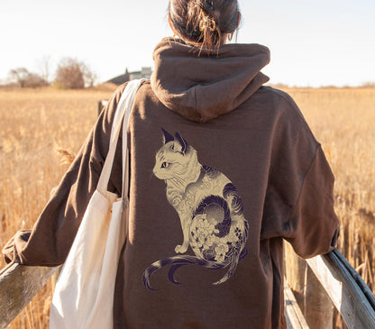 Japanese Bakeneko Hoodie