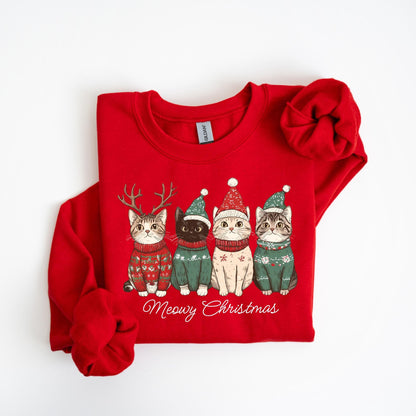 Meowy Christmas Sweater V11