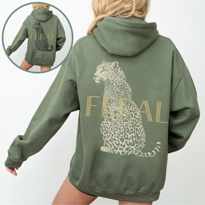 Feral Leopard Hoodie