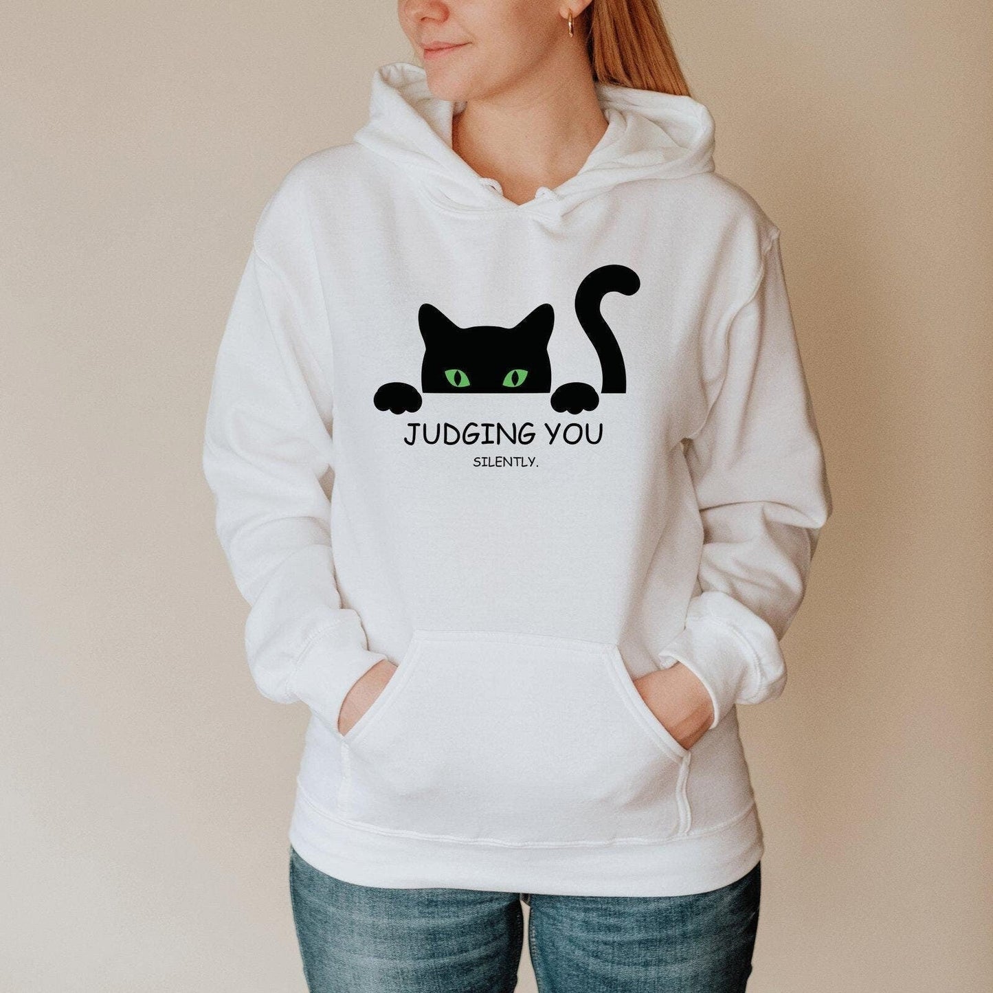 Judging You Silently Hoodie