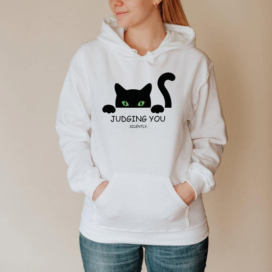 Judging You Silently Hoodie