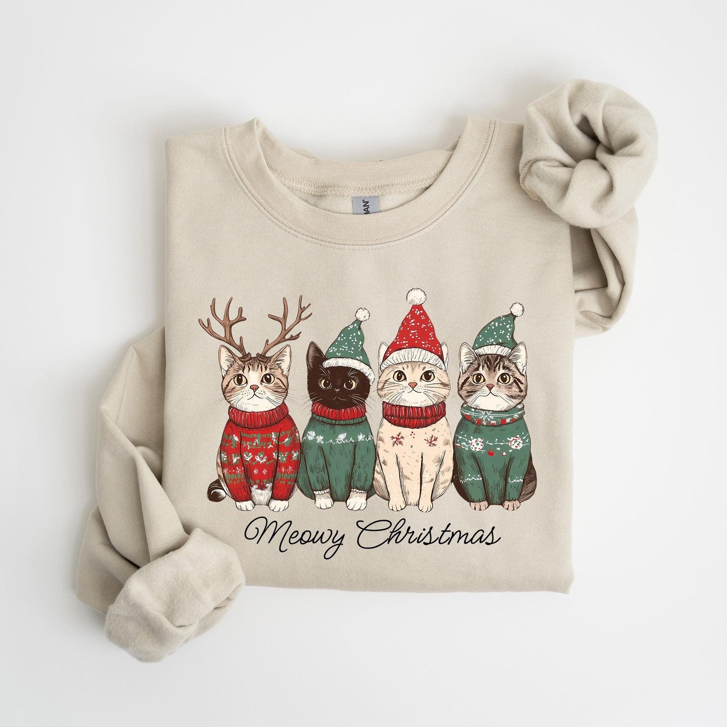 Meowy Christmas Sweater V11