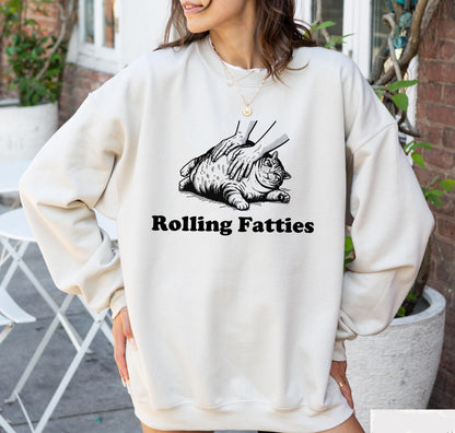 Rolling Fatties Cat Sweater