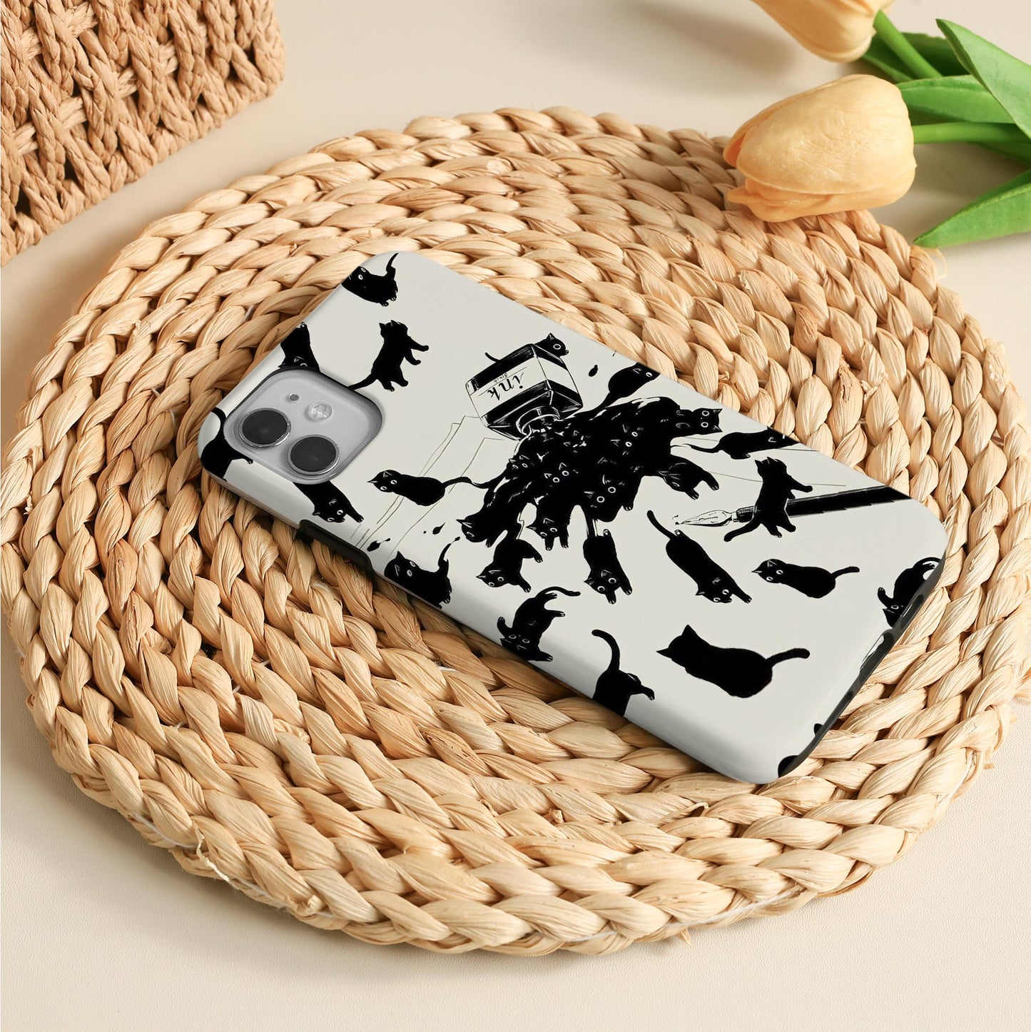 Cat Ink Phone Case