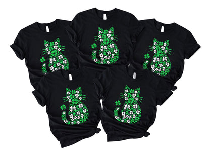 St Patrick's Day Cat Tee