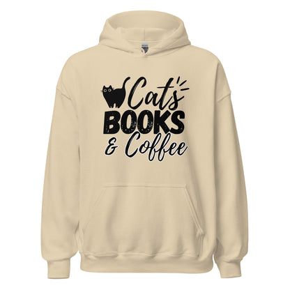 Cats & Books Hoodie V4