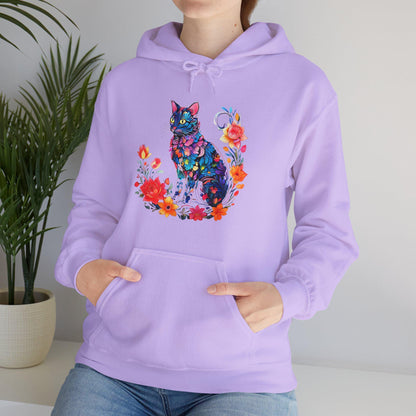 Floral Cat Hoodie 2026