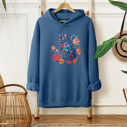 Floral Cat Hoodie 2026