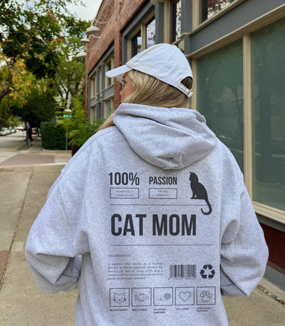 Cat Mom Hoodie V16