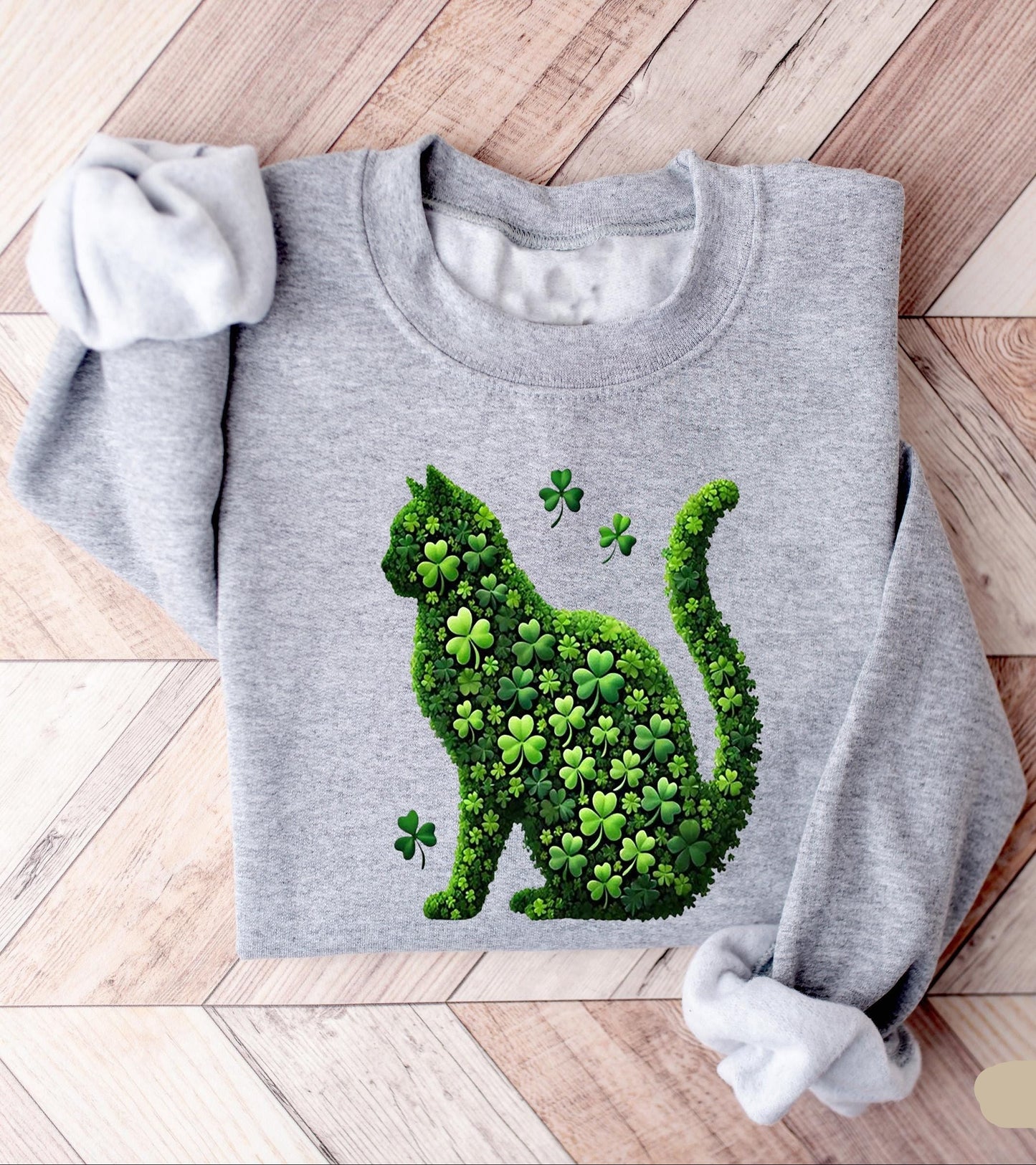 St. Patrick's Day Cat Sweater