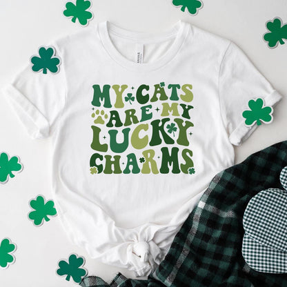 My Cats Are My Lucky Charms Tee