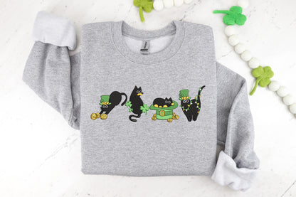 St Patrick's Day Cat Sweater