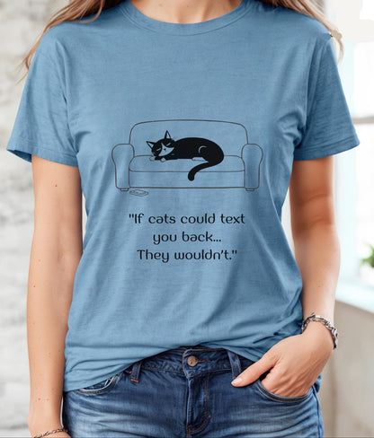 Funny Cat Text Tee