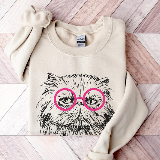 Retro Cat Sweater
