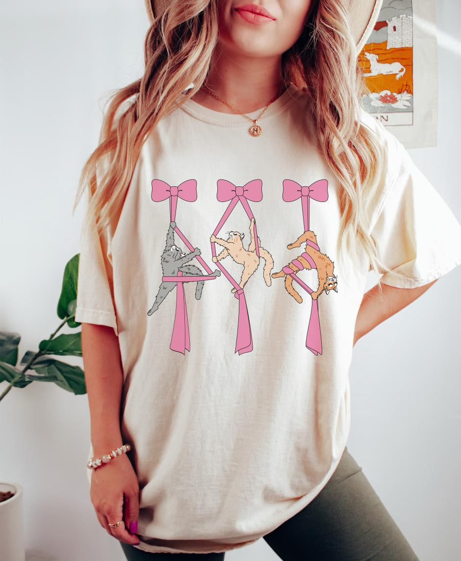 Aerial Silks Cat Shirt