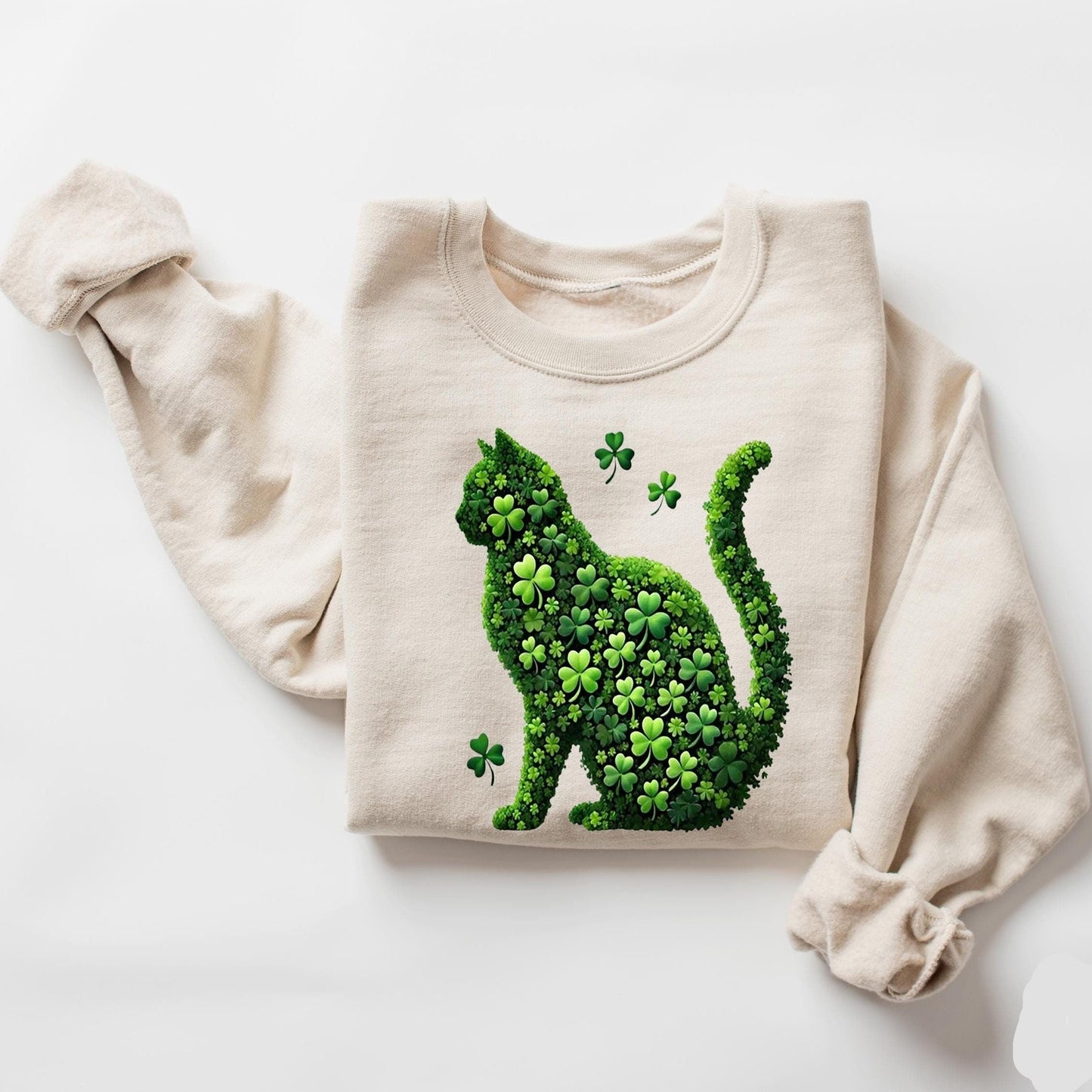 St. Patrick's Day Cat Sweater