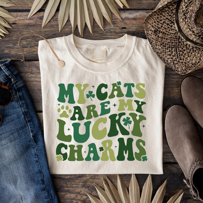 My Cats Are My Lucky Charms Tee