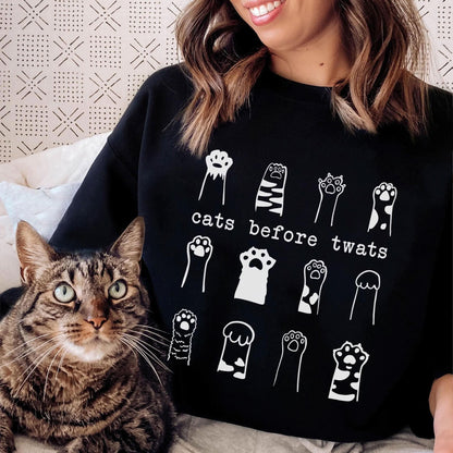 Cats Before Twats Sweater V