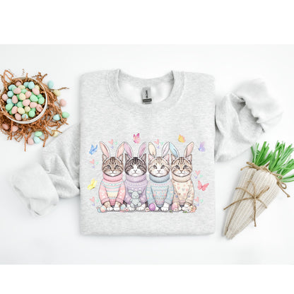 Easter Cats Sweatshirt