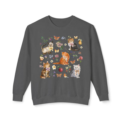 Floral Cat Sweater New