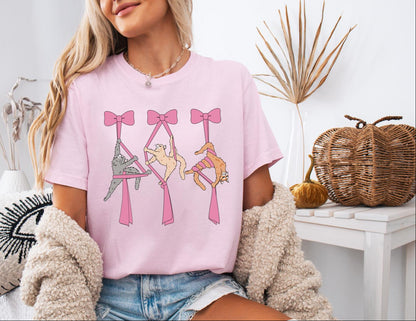 Aerial Silks Cat Shirt