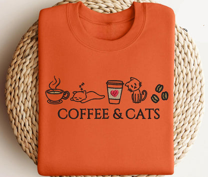 Coffee & Cats Tee New
