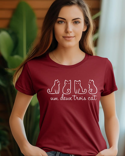 Um Deux Trois Cat T-Shirt