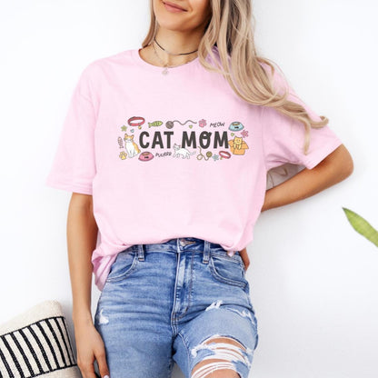 Cat Mom Tee V6